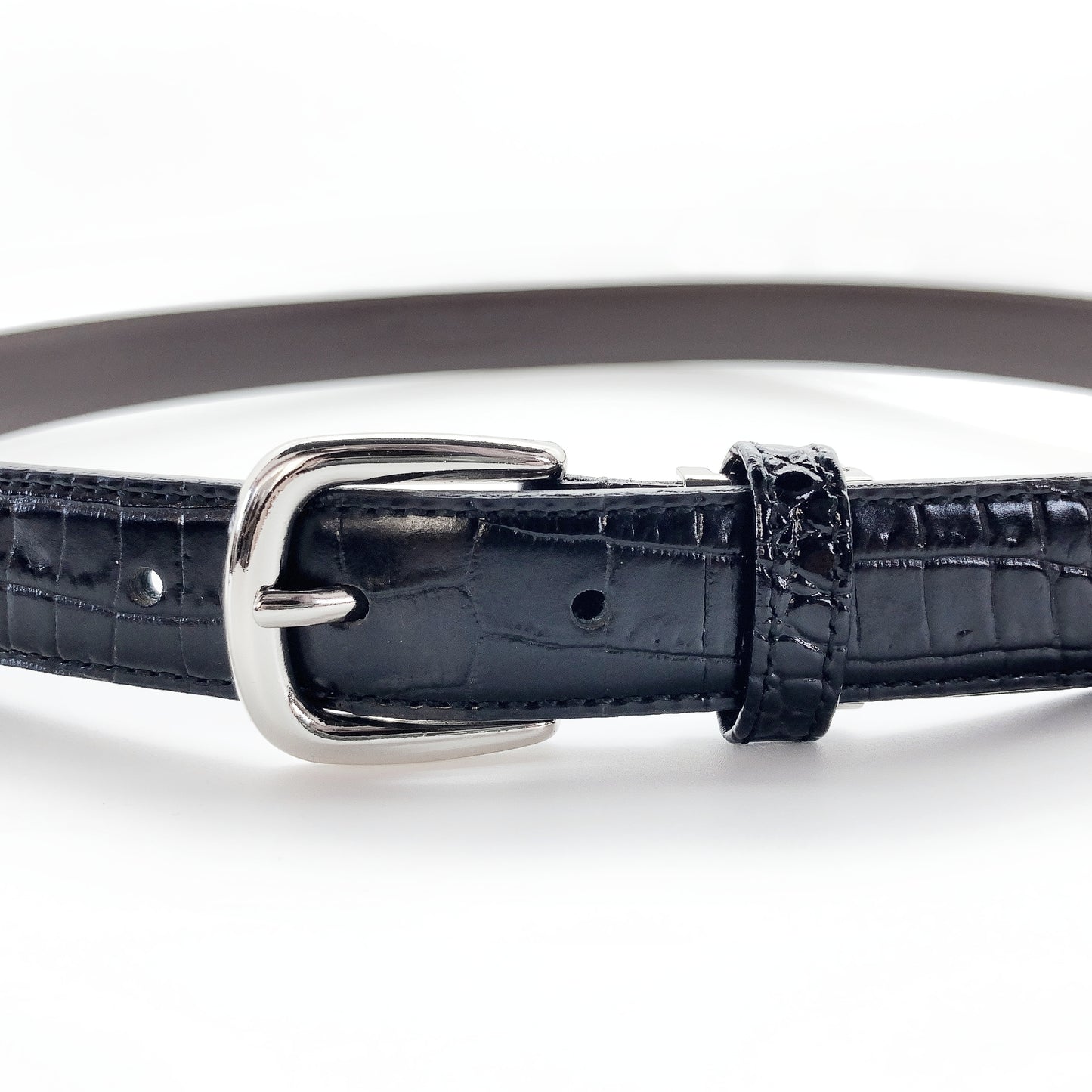 クロコ型押し25mm幅（SD012）