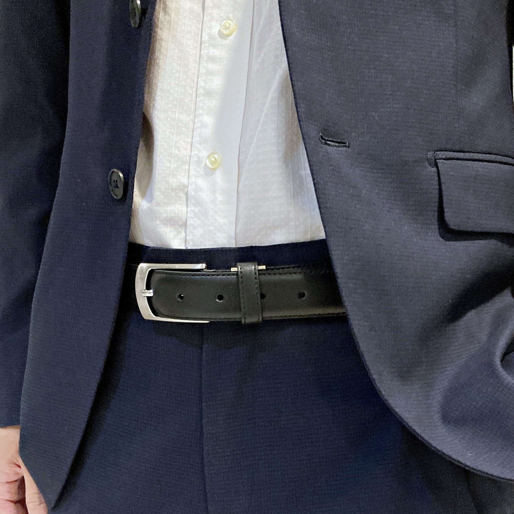ビジネスベルト 30mm 本革｜スーツに合う姫路レザーの日本製｜SADO
