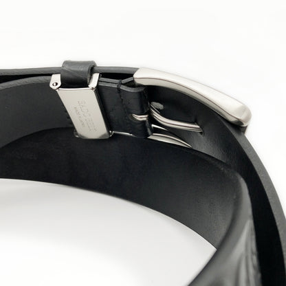 SD8051 バックル裏側 SADO BELT MADE IN JAPAN刻印入りの金具とピン